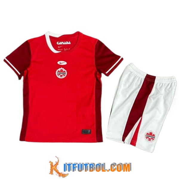 Camisetas De Futbol Canada Ninos Primera 2024/2025