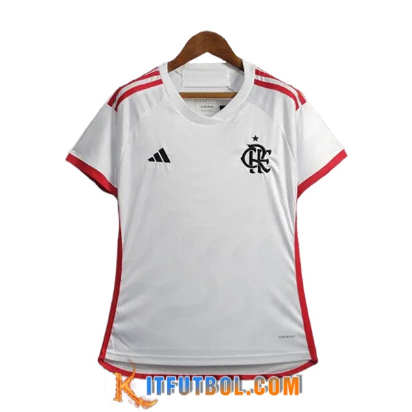 Camisetas De Futbol Flamengo Mujer Segunda 2024/2025