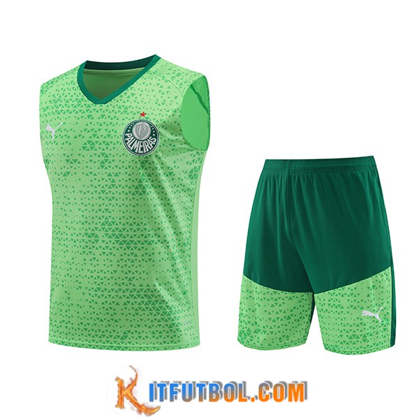 Camiseta Entrenamiento sin mangas Palmeiras Verde 2024/2025 -02