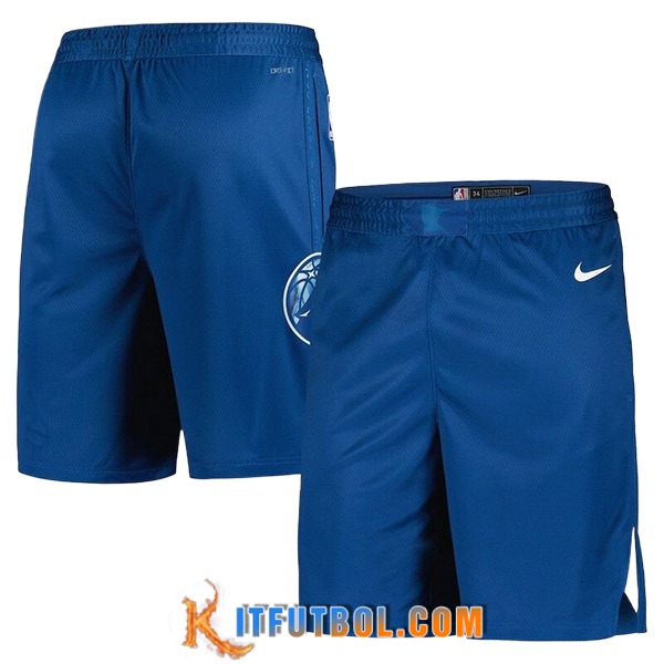 Cortos NBA Minnesota Timberwolves 2024/25 Azul -04