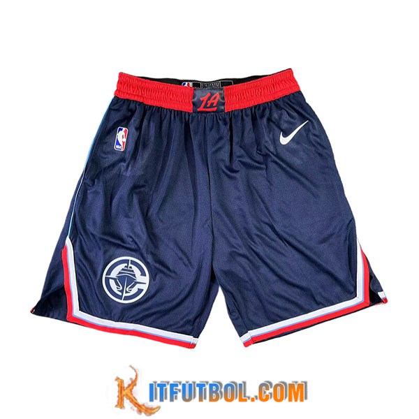 Cortos NBA Los Angeles Clipperss 2024/25 Azul/Rojo