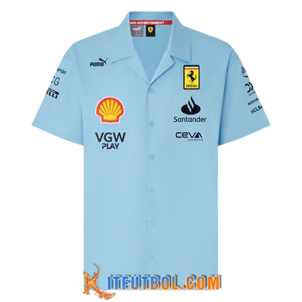 Polo F1 Scuderia Ferrari Team Blanco 2024