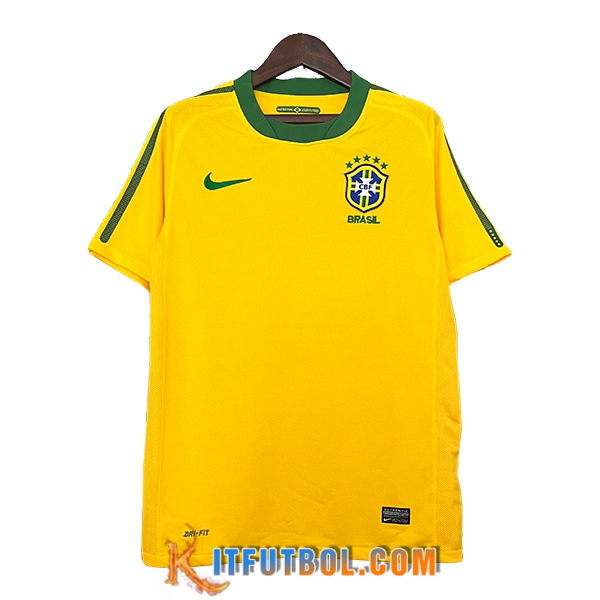 Camisetas De Futbol Brasil Retro Primera 2010