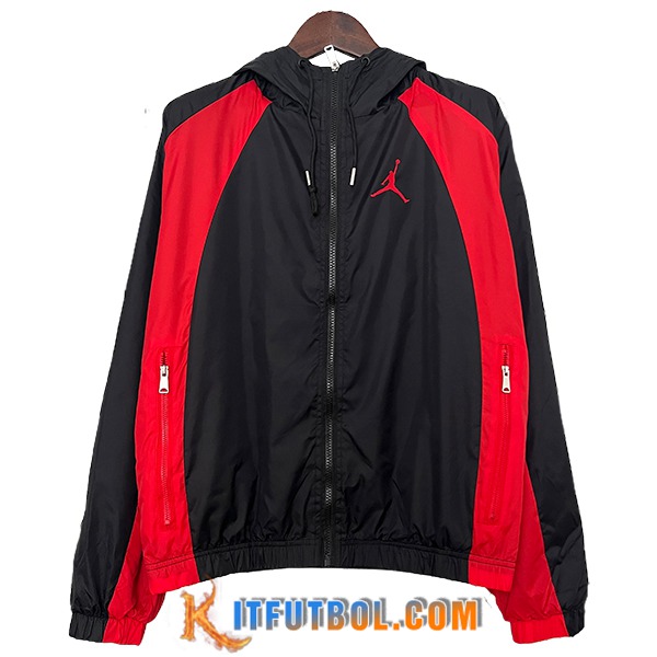Rompevientos Jordan Negro/Rojo 2024/2025