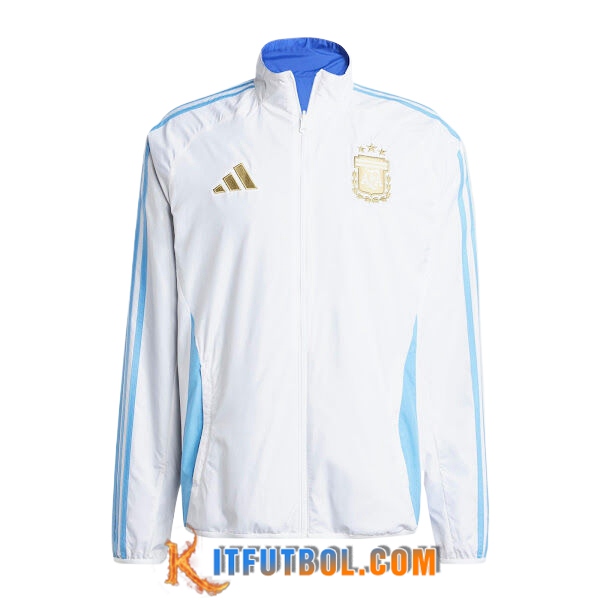 Rompevientos Argentina Blanco/Azul 2024/2025
