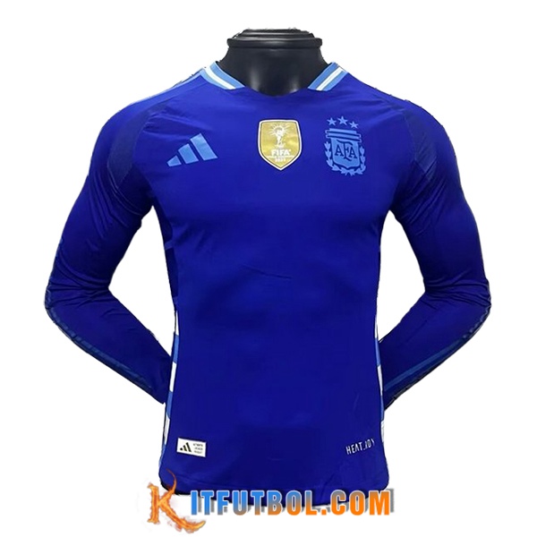 Camiseta Equipo Nacional Argentina Segunda Manga Largas 2024/2025