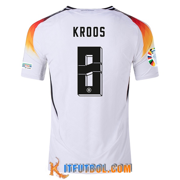 Camiseta Equipo Nacional Alemania (KROOS #8) 2024/2025 Primera