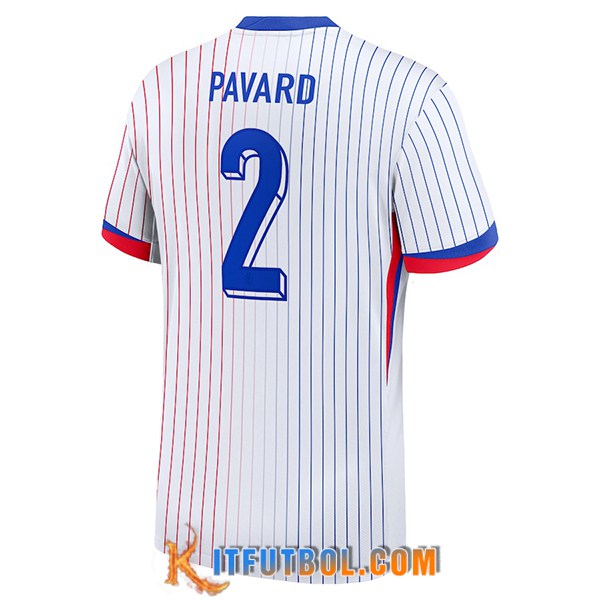 Camiseta Equipo Nacional Francia (PAVARD #2) 2024/2025 Segunda
