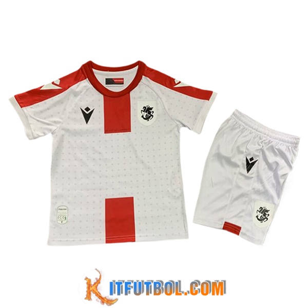 Camisetas De Futbol Georgia Ninos Primera UEFA Euro 2024