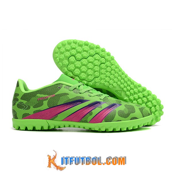 Adidas Botas De Fútbol Predator Club TF Verde/Gris/Violeta