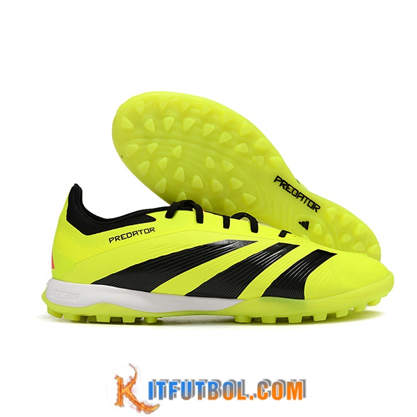 Adidas Botas De Fútbol PREDATOR 24 ELITE TF BOOTS Negro/Amarillo