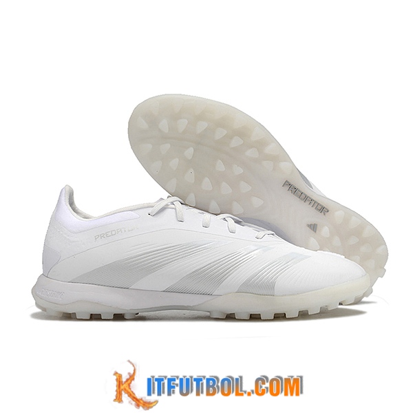 Adidas Botas De Fútbol PREDATOR 24 ELITE TF BOOTS Blanco/Gris