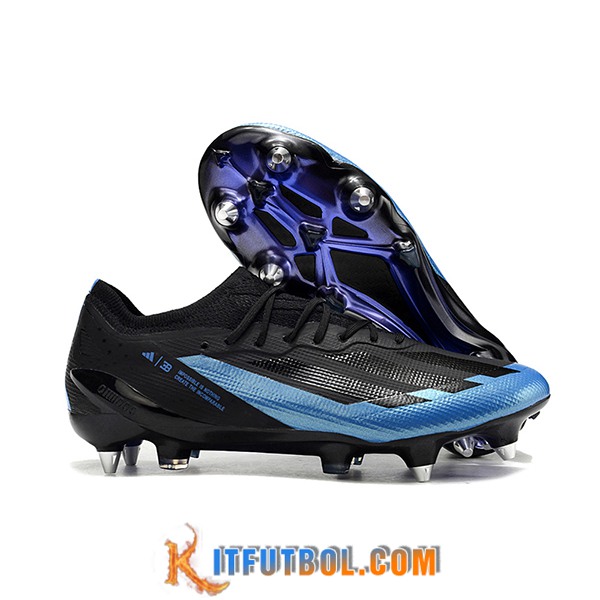 Adidas Botas De Fútbol X Crazyfast1 SG Negro/Azul