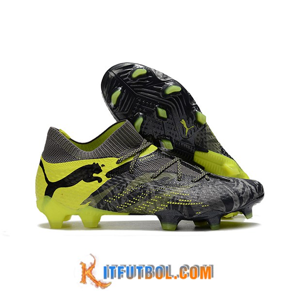 Adidas Botas De Fútbol FUTURE 7 ULTIMATE FG/AG Negro/Gris/Verde