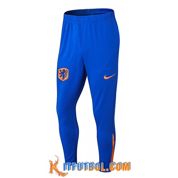 Pantalon Entrenamiento Países Bajos Naranja/Azul 2024/2025