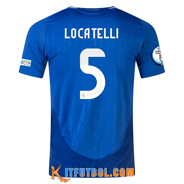 Camisetas De Futbol Italia (LOCATELLI #5) UEFA Euro 2024 Primera