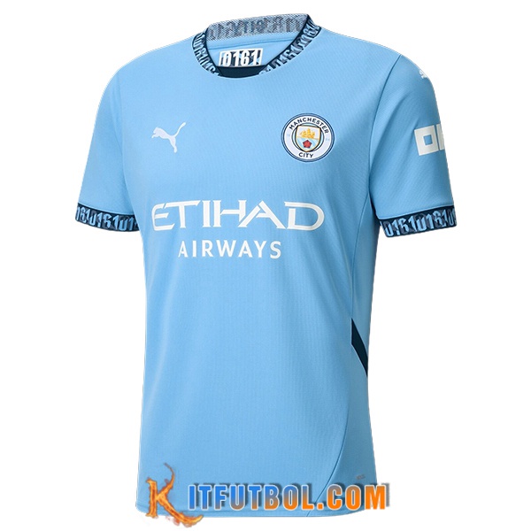 Nueva Camisetas De Futbol Manchester City Primera 2024/2025