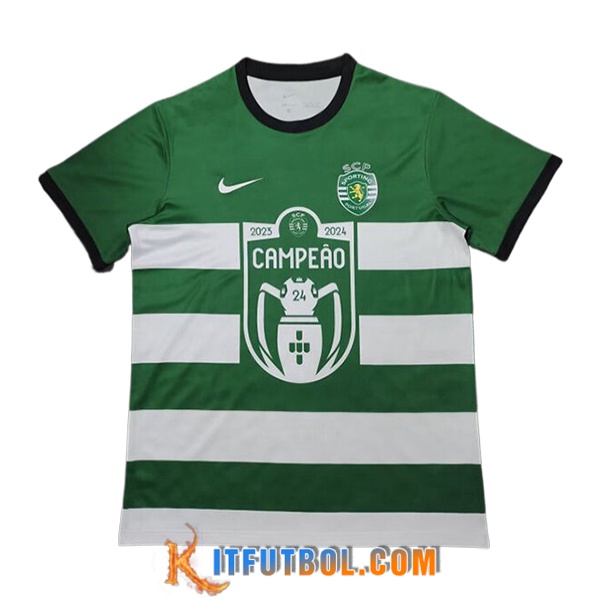 Camisetas De Futbol Sporting Portugal Special Champion Verde 2024/2025