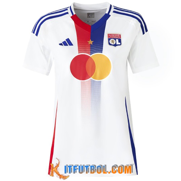 Nueva Camisetas De Futbol lyon Mujer Primera 2024/2025