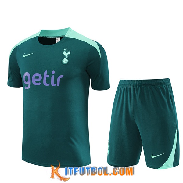 Camiseta Entrenamiento Tottenham Hotspur Verde 2024/2025