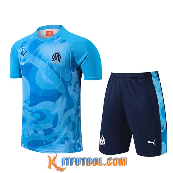 Camiseta Entrenamiento Marsella Azul 2024/2025