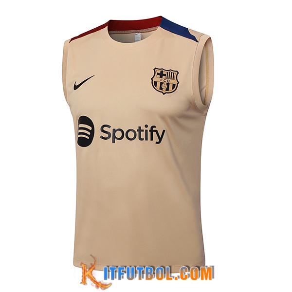 Chalecos De Futbol FC Barcelona Marrón/Azul/Rojo 2024/2025
