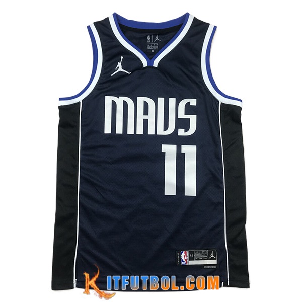 Camisetas NBA Dallas Mavericks (IRVING #11) 2024/25 Azul Oscuro -02
