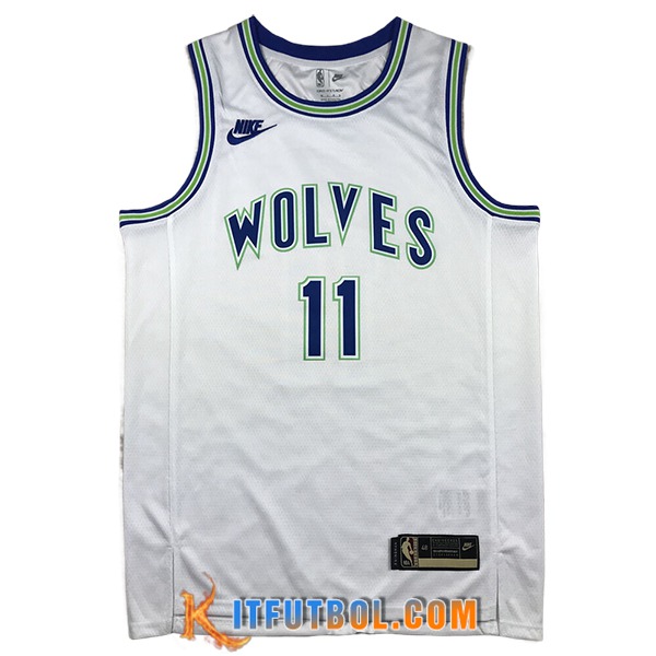 Camisetas NBA Minnesota Timberwolves (REID #11) 2024/25 Blanco/Azul/Verde