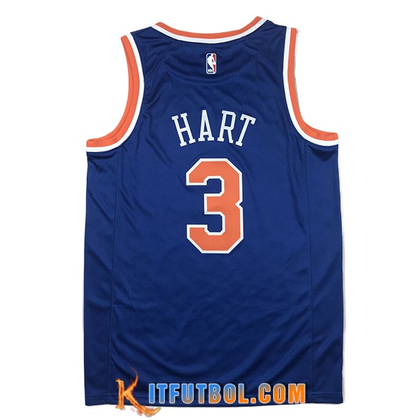 Camisetas NBA New York Knicks (HART #3) 2024/25 Azul/Naranja