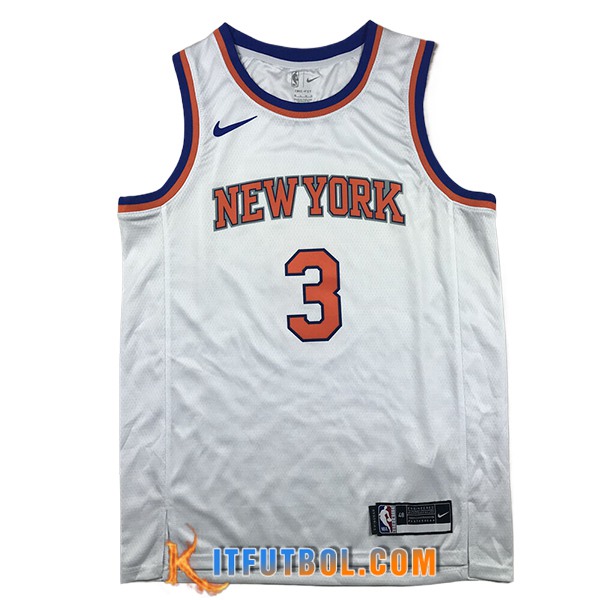 Camisetas NBA New York Knicks (HART #3) 2024/25 Blanco/Naranja