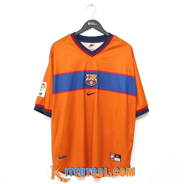 Camisetas De Futbol FC Barcelona Retro Tercera 1998/00