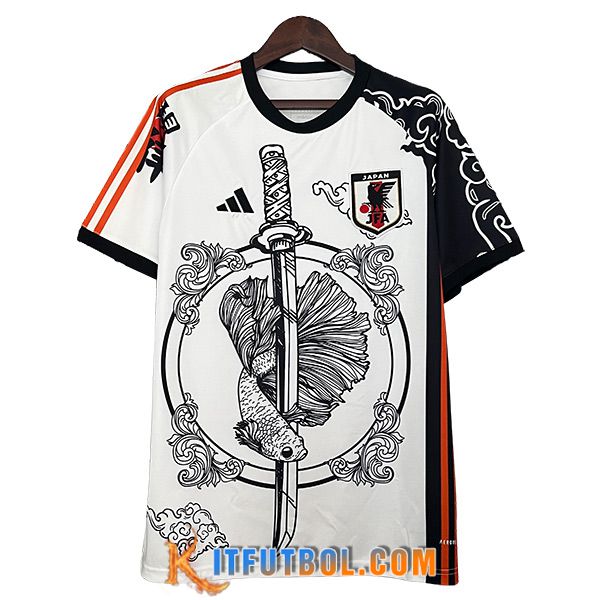 Camiseta Equipo Nacional Japon Special Edition Blanco/Negro 2024/2025