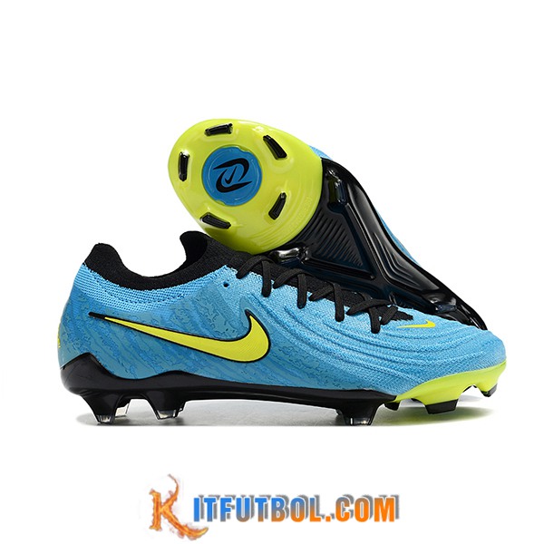 Nike Botas De Fútbol Phantom Luna Elite NU FG Azul/Negro/Verde