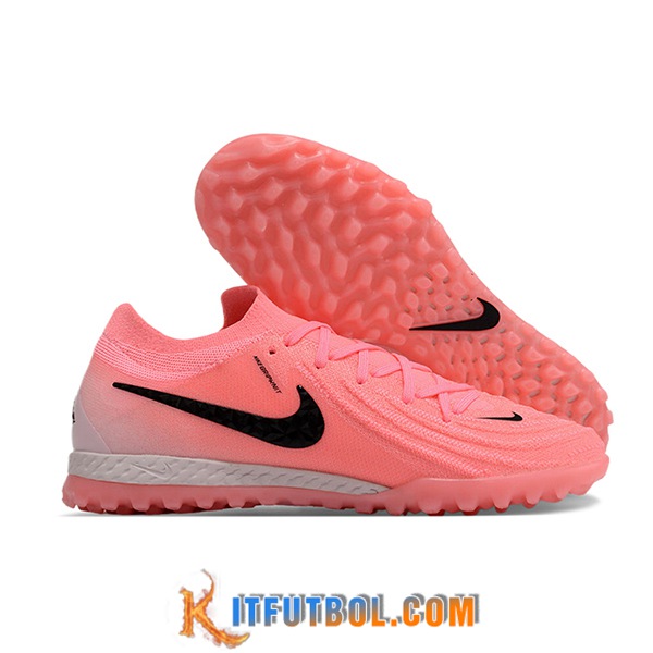 Nike Botas De Fútbol Phantom GX II Elite TF Rosa/Negro