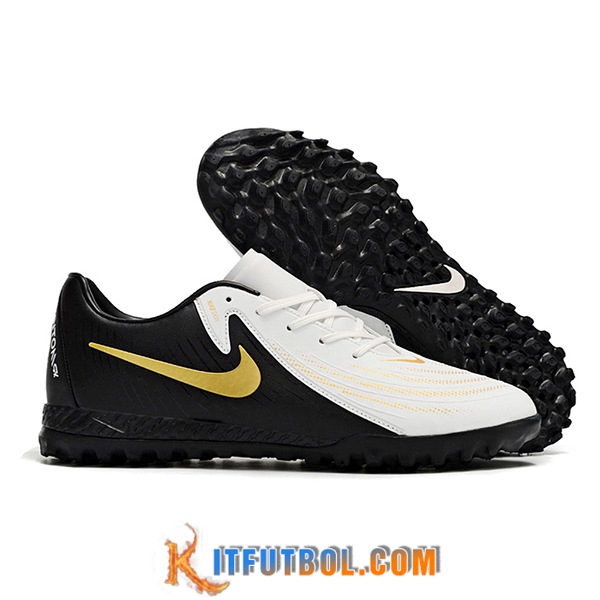 Nike Botas De Fútbol Phantom GX II ACAD LV8 TF Blanco/Negro/Amarillo