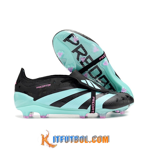 Adidas Botas De Fútbol Predator Elite Tongue FG Verde/Negro