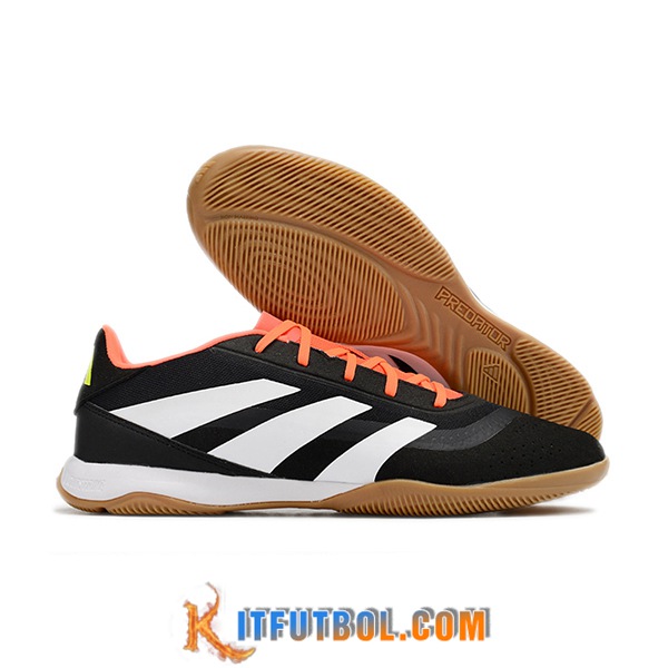 Adidas Botas De Fútbol PREDATOR 24 ELITE IC BOOTS Blanco/Negro/Naranja