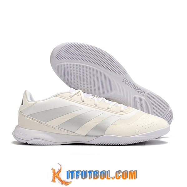Adidas Botas De Fútbol PREDATOR 24 ELITE IC BOOTS Beige/Gris