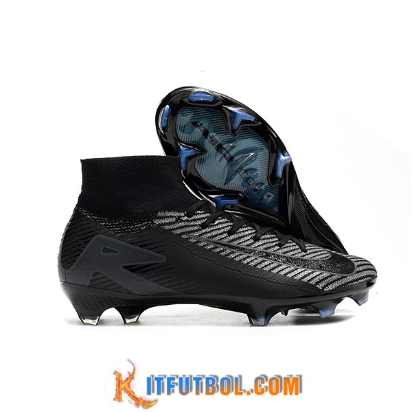 Nike Botas De Fútbol Air Zoom Mercurial Superfly IIX Elite FG Negro