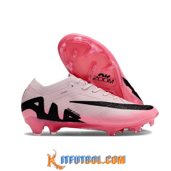 Nike Botas De Fútbol AIR Zoom Mercurial Vapor 15 Elite XXV FG Rosa/Negro