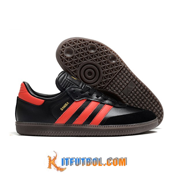 Adidas Botas De Fútbol SAMBA MESSI INDOOR BOOTS Negro/Rojo