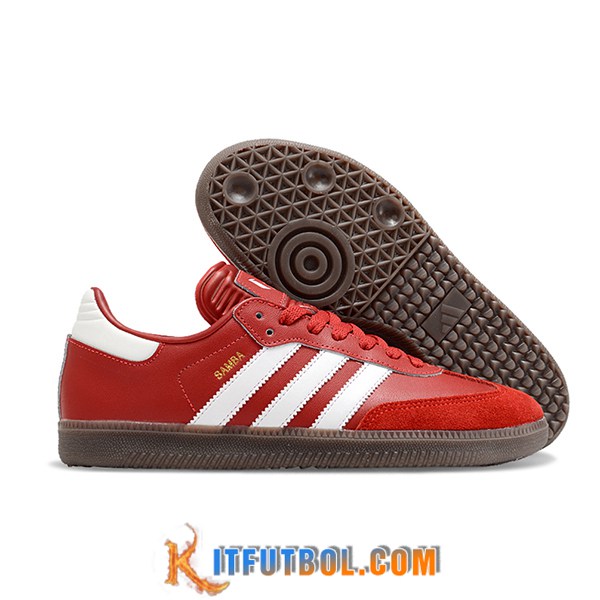 Adidas Botas De Fútbol SAMBA MESSI INDOOR BOOTS Rojo/Blanco