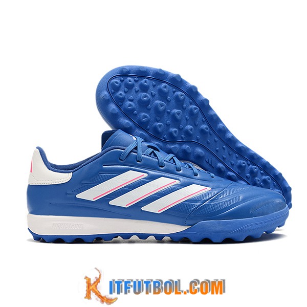 Copa Botas De Fútbol PURE.3 TF BOOTS Azul/Blanco
