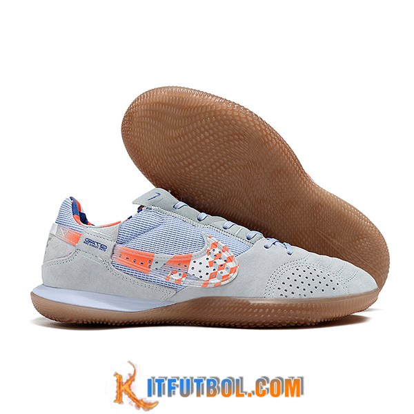 Nike Botas De Fútbol Streetgato Gris/Azul/Naranja