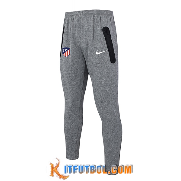 Pantalon Entrenamiento Atletico Madrid Gris 2024/2025