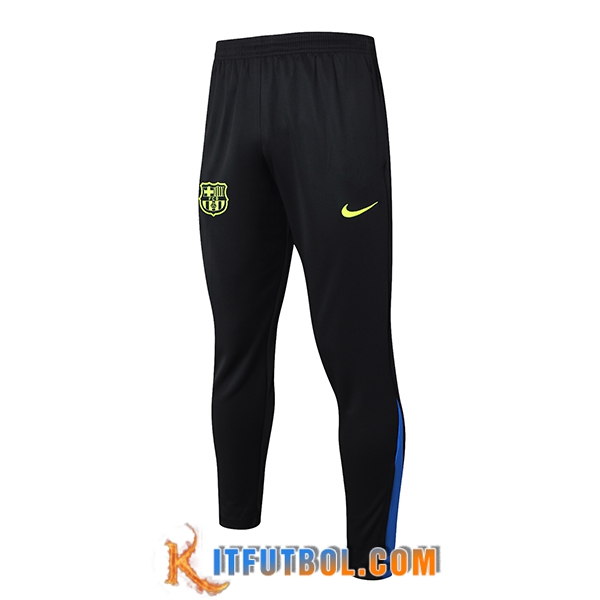 Pantalon Entrenamiento FC Barcelona Negro/Azul 2024/2025