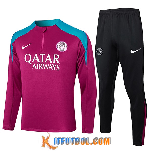 Chandal Equipos De Futbol PSG Violeta/Azul 2024/2025
