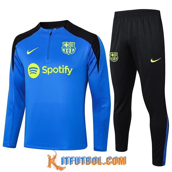 Chandal Equipos De Futbol FC Barcelona Azul/Negro 2024/2025