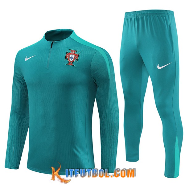 Chandal Equipos De Futbol Portugal Verde 2024/2025