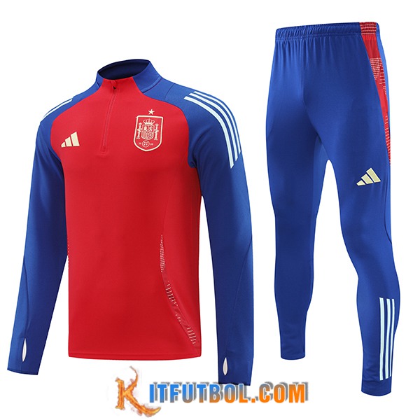 Chandal Equipos De Futbol España Rojo/Azul 2024/2025